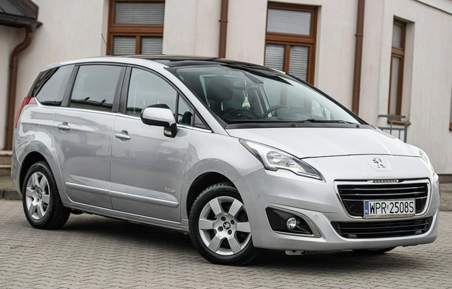 Peugeot 5008 cena 32700 przebieg: 236000, rok produkcji 2014 z Nysa małe 596